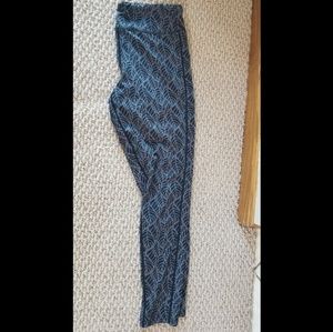 Ankle length printed leggings